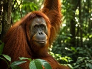 Borneo orangutan tour