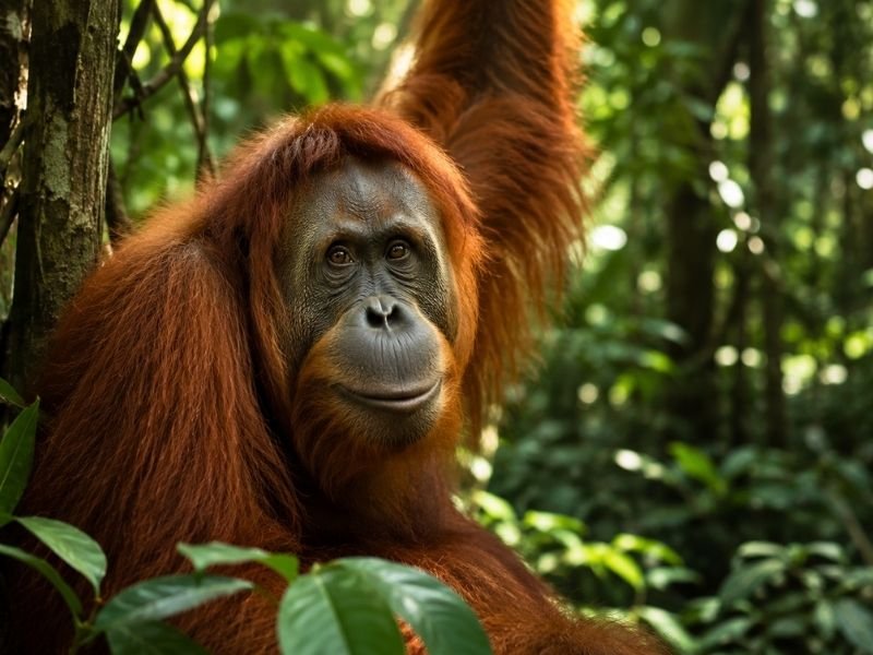 Borneo orangutan tour