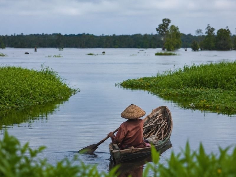 Arut River Mendawai Village