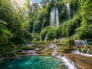 Benang Kelambu Waterfall Lombok