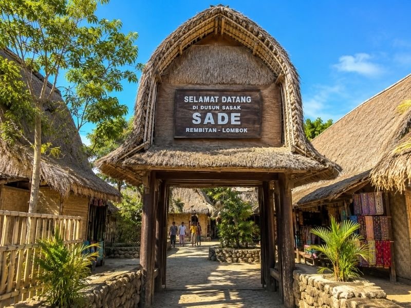 Sade traditional Sasak village