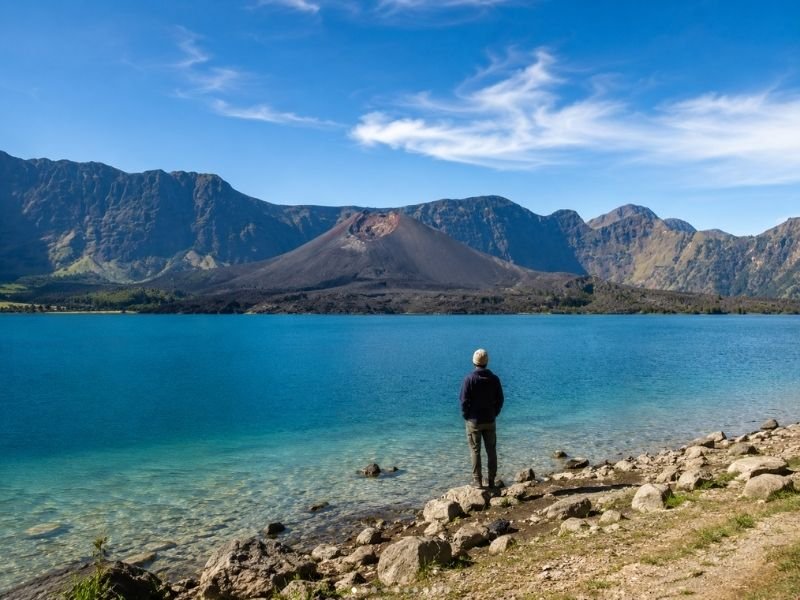Segara Anak lake Lombok tour