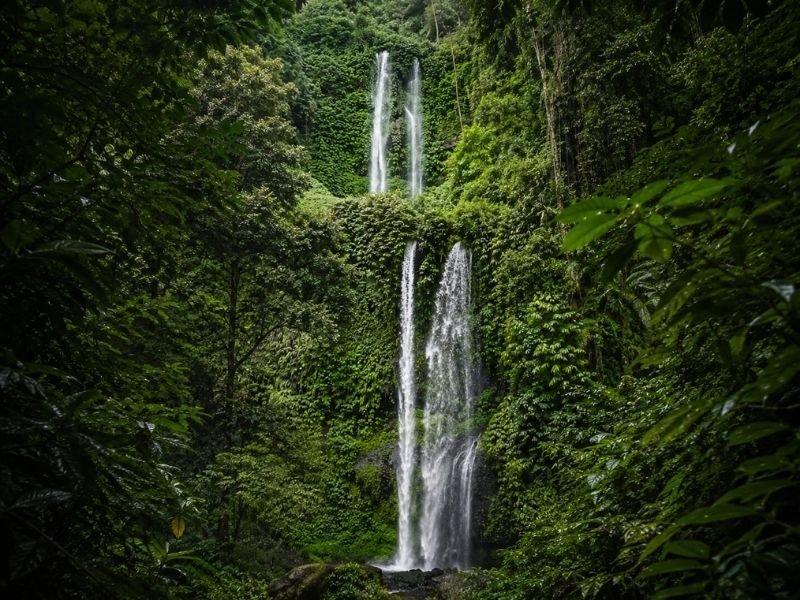 Sendang Gile waterfall Senaru