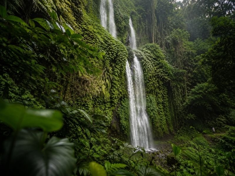 Sendang Gile waterfall tour