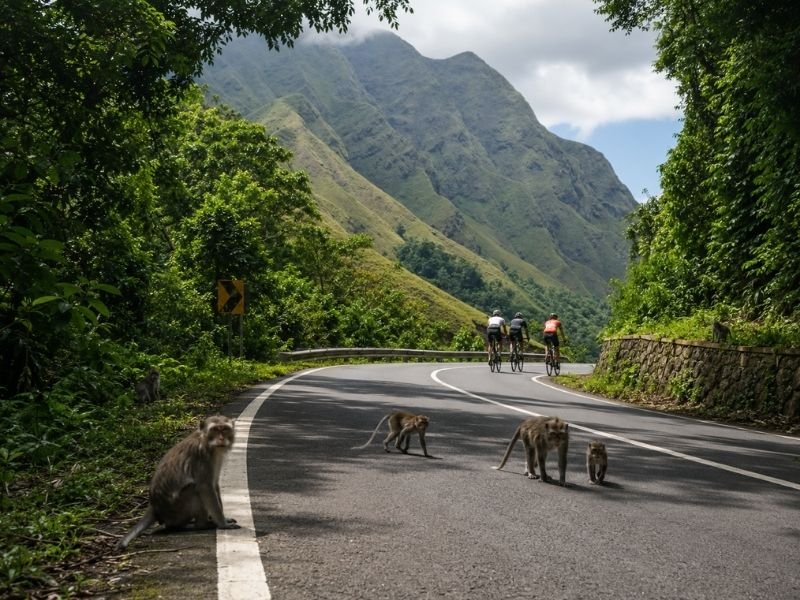 lombok monkey forest